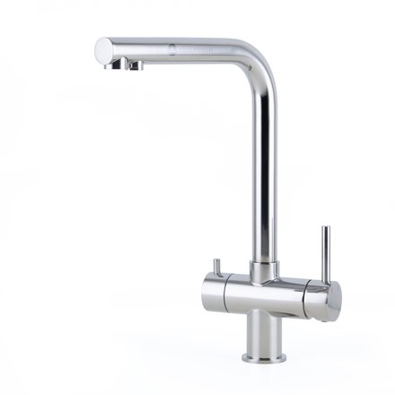 Alvito Atessa stainless steel 3 way tap, high